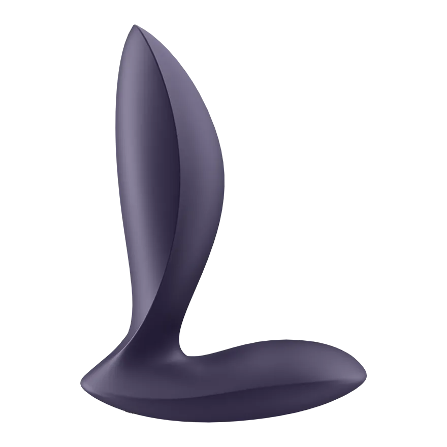 анальная пробка с вибрацией power plug violet 003306sa в Краснодаре