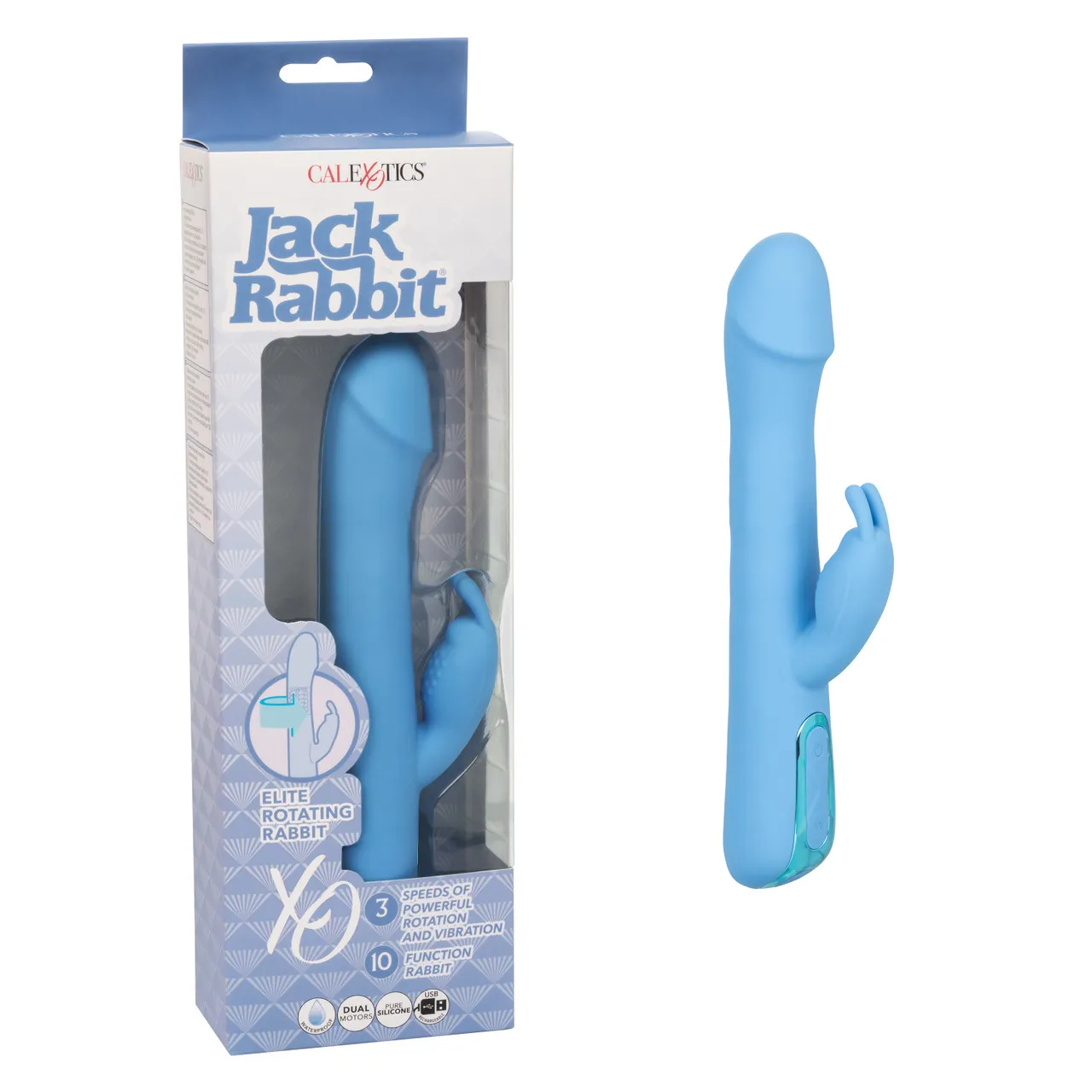 вибратор-кролик jack rabbit elite rotating rabbit в Краснодаре