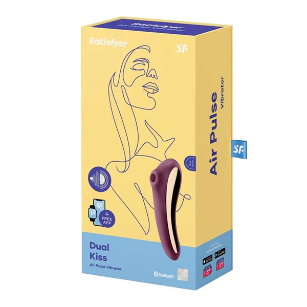 вакуумный массажер satisfyer dual kiss violet 003016sa в Краснодаре