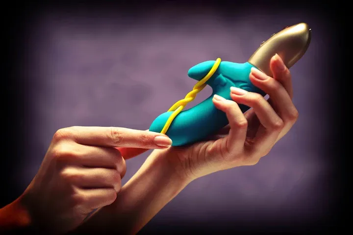 вибромассажер ff amorino бирюзовый. 1641874 в Краснодаре