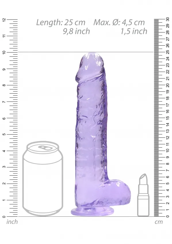 фаллоимитатор 23 см. realistic dildo with balls в Краснодаре