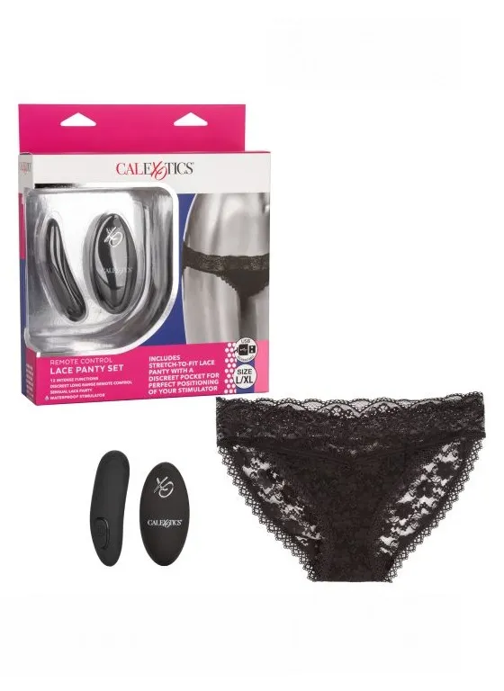 Трусики с вибромассажером для стимуляции клитора Remote Control Panty Set L/XL