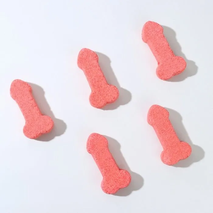 набор бомбочек для ванны в форме мужского достоинства «как у бывшего», 5 шт по 30 г, цитрус в Краснодаре