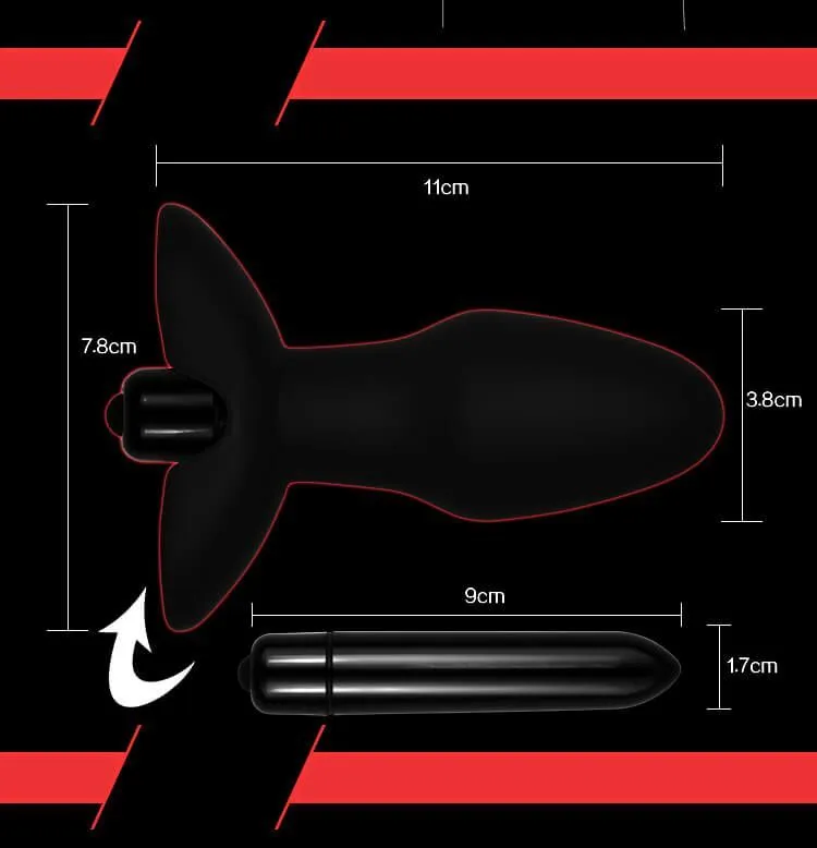 анальная пробка lovetoy silicone rocket teaser, с вибрацией, чёрная в Краснодаре
