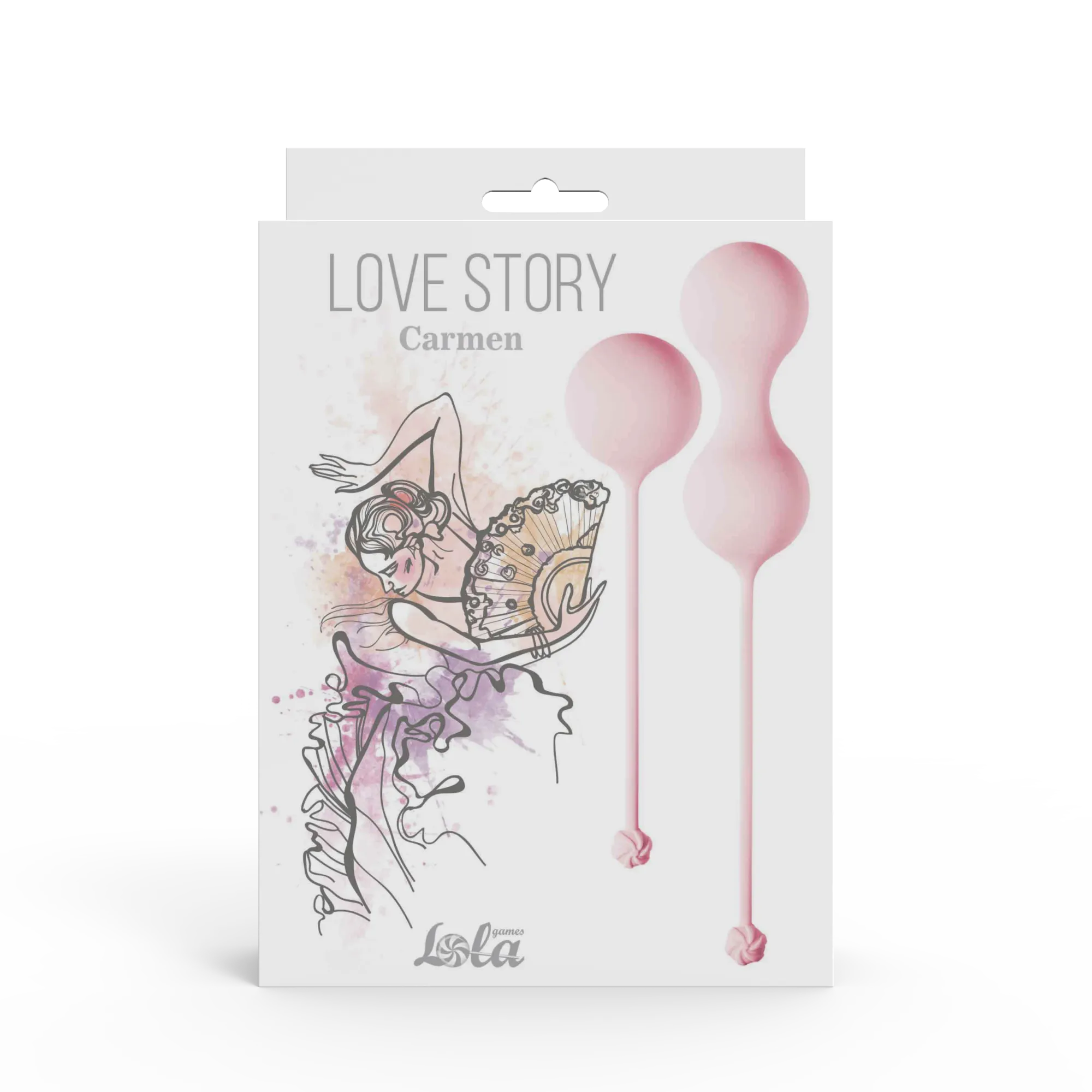 Набор вагинальных шариков Love Story Carmen Tea Rose 3011-01lola