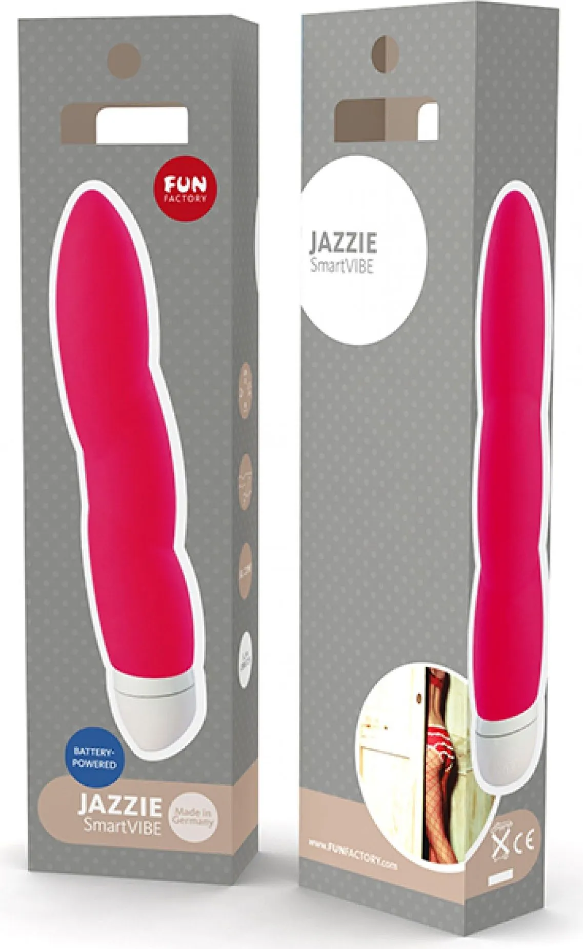 вибратор fun factory jazzie, розовый в Краснодаре