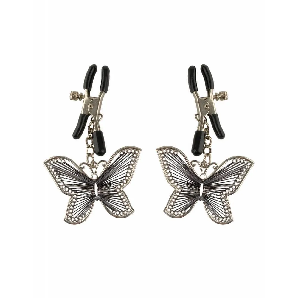зажимы для сосков pipedream butterfly nipple clamps, бабочки в Краснодаре