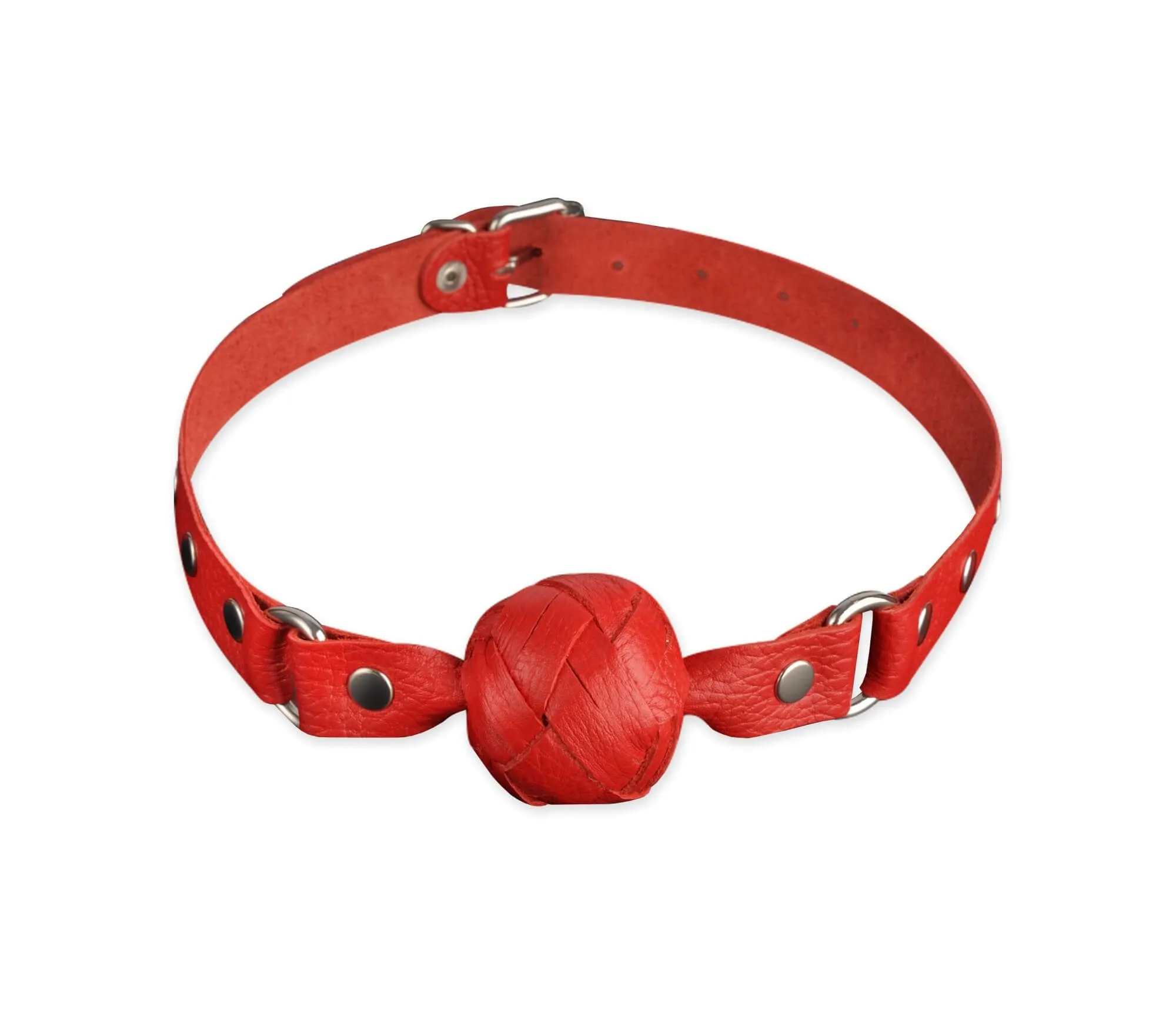 кляп-шар sitabella кожаный, красный в Краснодаре