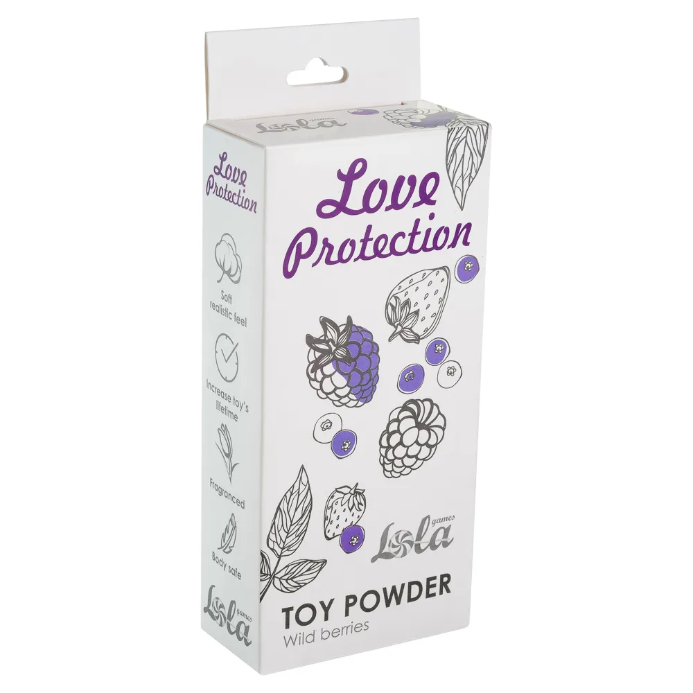 пудра для игрушек ароматизированная love protection лесные ягоды 30гр 1825-01lola в Краснодаре