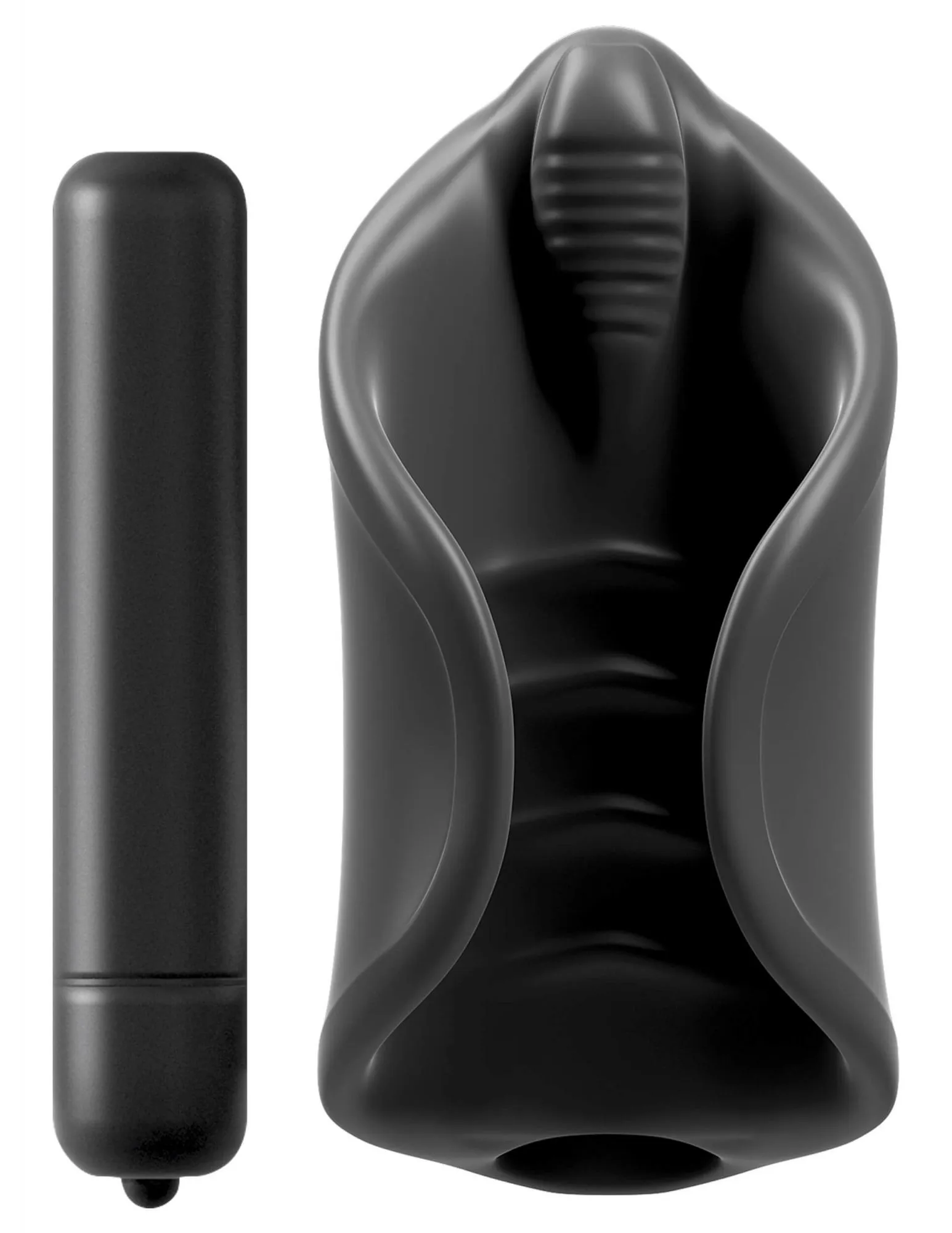 Мастурбатор Pipedream PDX Elite Vibrating Stimulator, черный