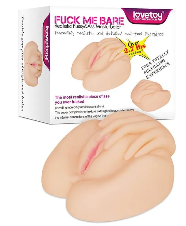 мастурбатор lovetoy fuck me bare realistic, телесный в Краснодаре