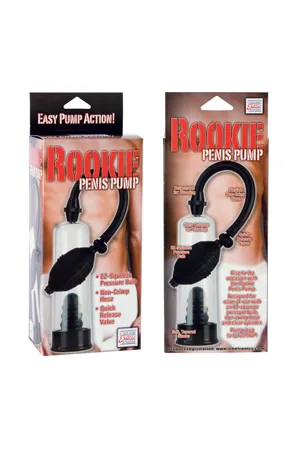 ручная вакуумная помпа для мужчин с насосом в виде груши rookie penis pump в Краснодаре