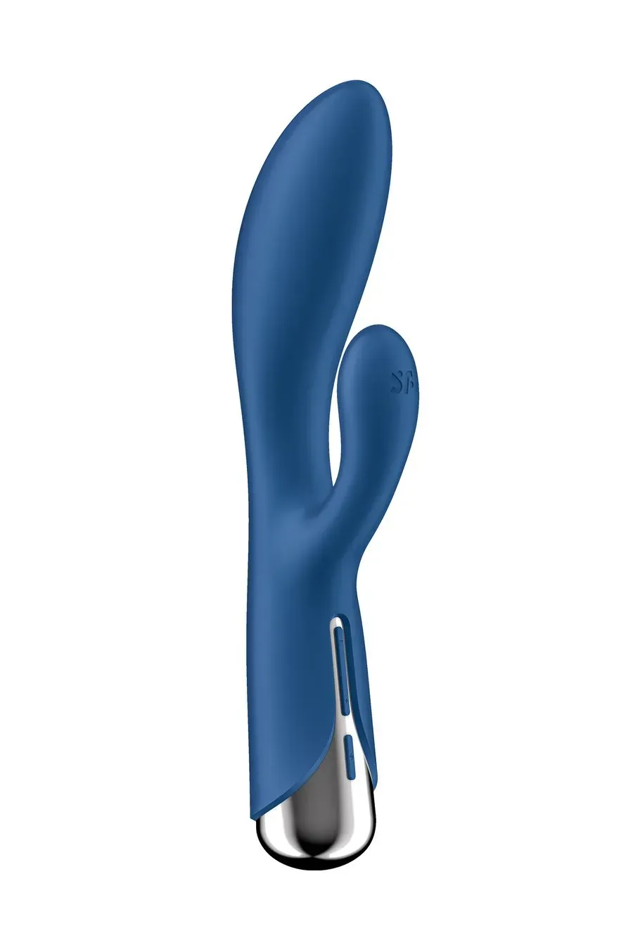 вибратор-кролик с ротацией satisfyer spinning rabbit 1, силикон, синий, 20,5 см в Краснодаре