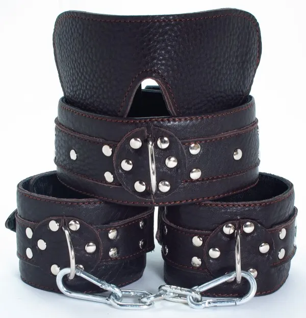 набор бдсм из мягкой кожи 53015ars в Краснодаре