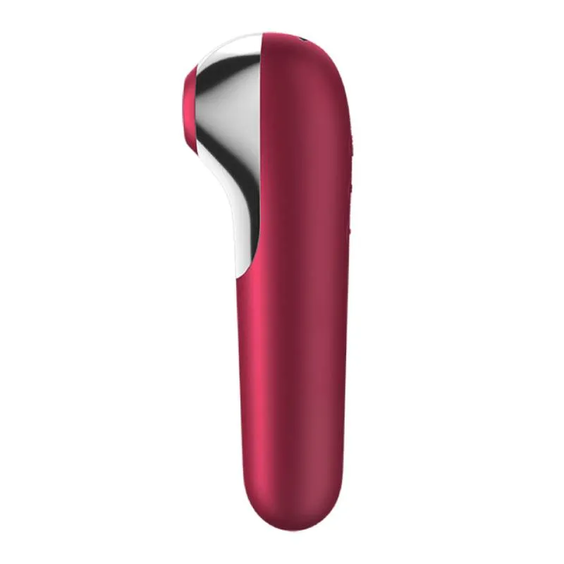 вакуум-волновой бесконтактный стимулятор клитора satisfyer dual love, красный в Краснодаре
