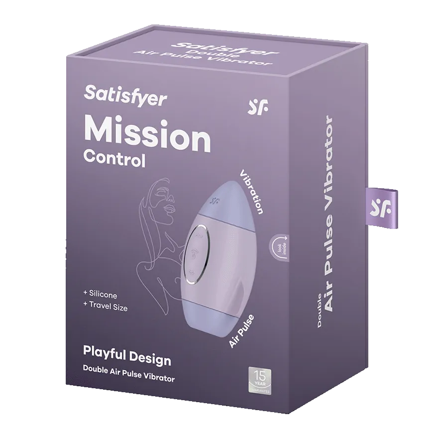 вакуумный массажер satisfyer mission control light purple 060088sa в Краснодаре