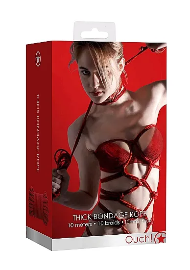 Веревка для связывания Thick Bondage Rope 10 м.