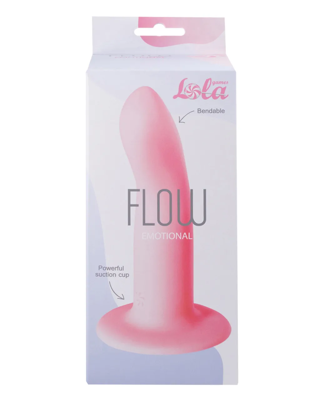 нереалистичный дилдо flow emotional pink 2040-02lola в Краснодаре