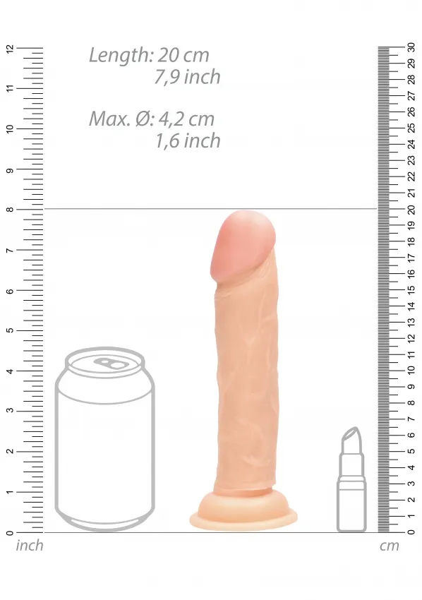 фаллоимитатор realistic cock - 8" в Краснодаре