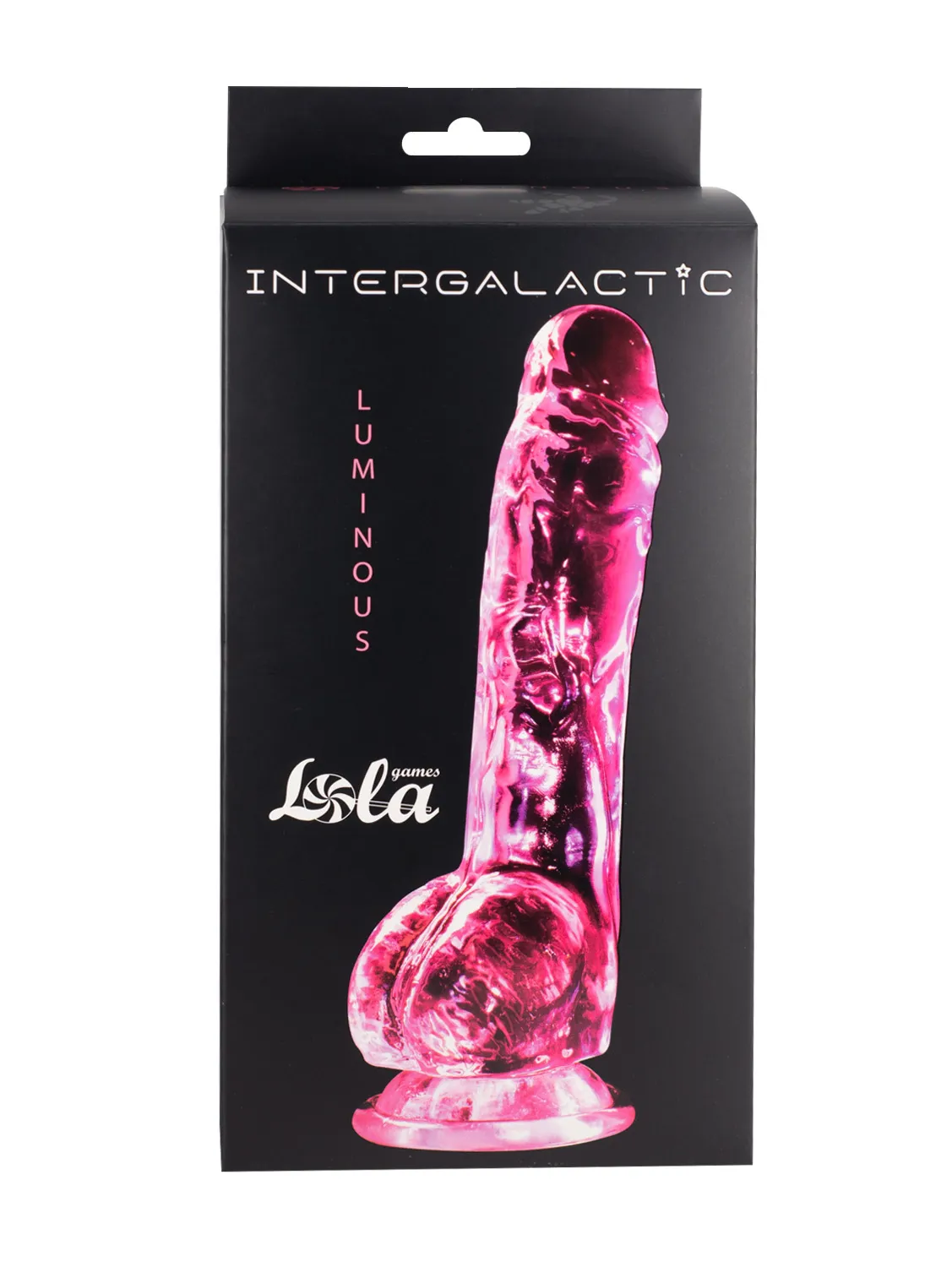 прозрачный дилдо intergalactic luminous pink 7086-01lola в Краснодаре