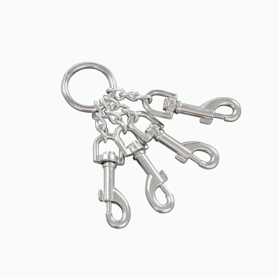 крест из цепи, с карабинами, 15 см в Краснодаре