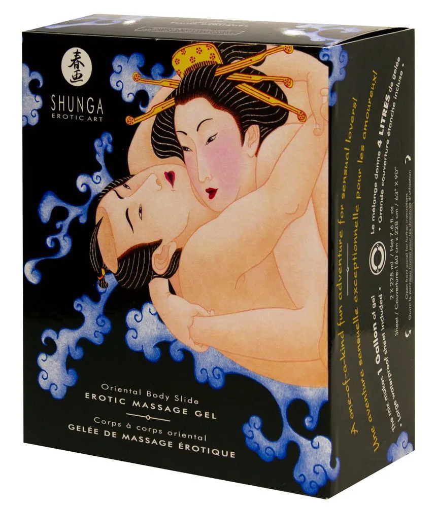 набор для восточного массажа shunga erotic massage gel, набор, 2 х 250 мл в Краснодаре