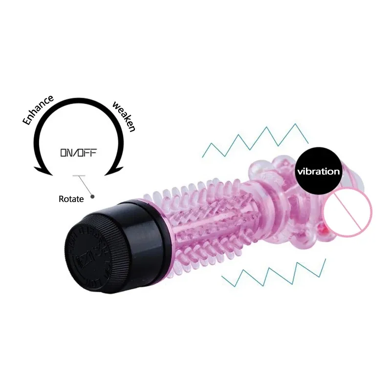 вибратор 16,5х 3,5 см с дополнительными пупырышками, розовый 47545-mm в Краснодаре