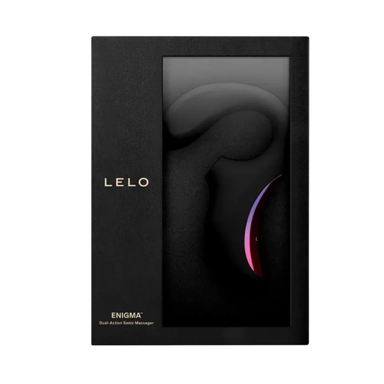 вакуумный стимулятор двойного действия lelo enigma, чёрный в Краснодаре