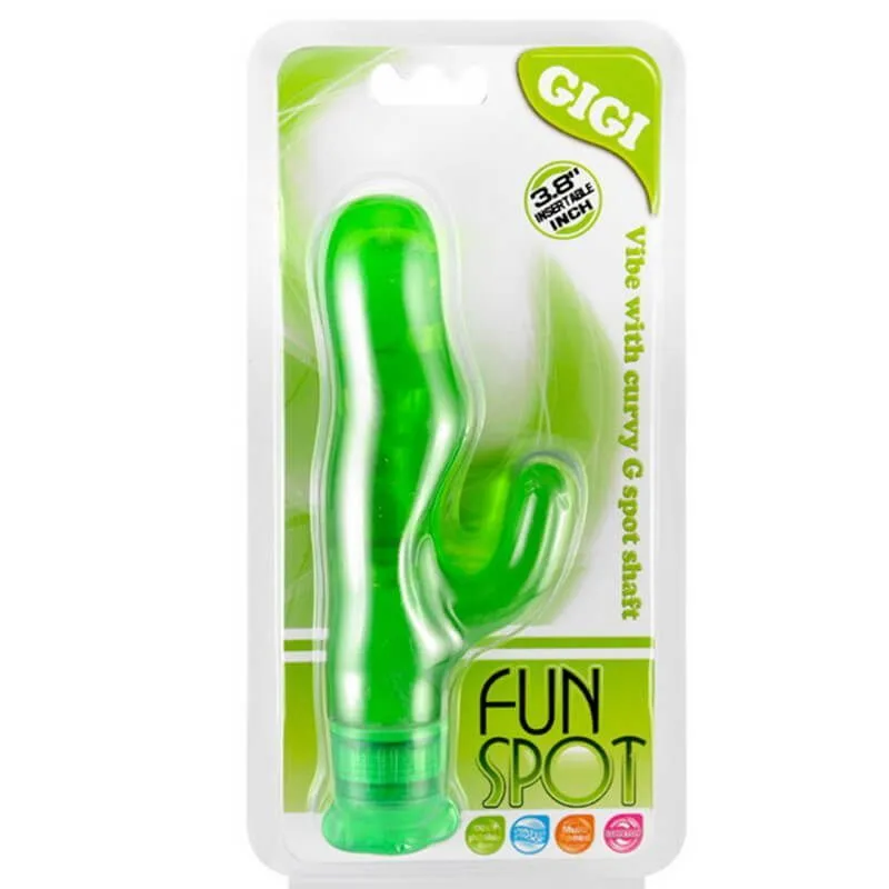 вибратор lovetoy fun spot gigi, зеленый в Краснодаре