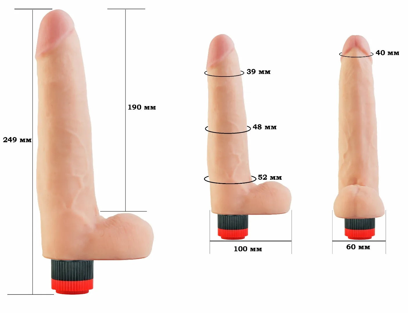 вибратор-реалистик 803000ru в Краснодаре