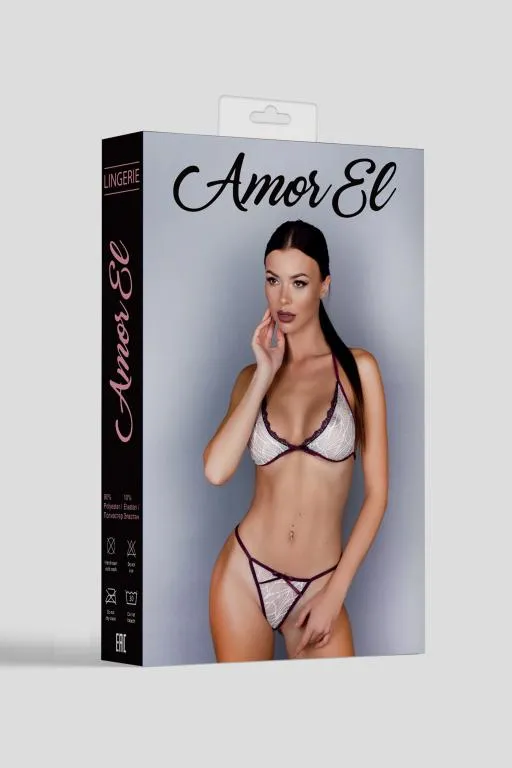 Эротическое комплект эротического белья amor el s/m в Краснодаре