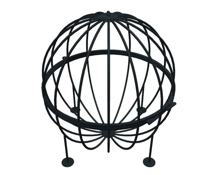 клетка трискель шар страсти, черная в Краснодаре