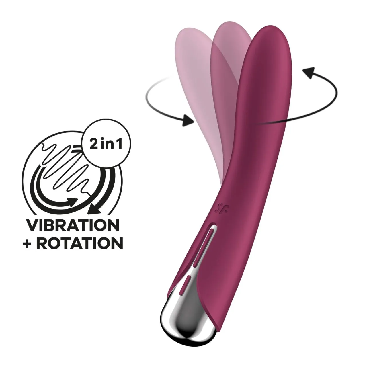 вибромассажер spinning vibe 1 (red) в Краснодаре