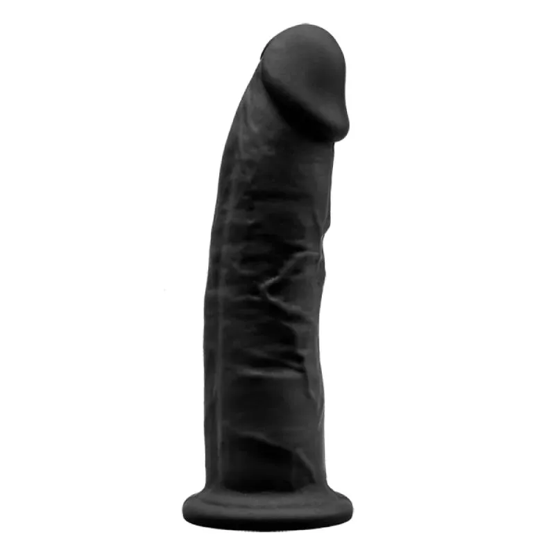 фаллоимитатор реалистик slixed model 2, 23см , чёрный в Краснодаре
