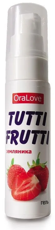 гель съедобный биоритм oralove tutti-frutti земляника, 30 г в Краснодаре