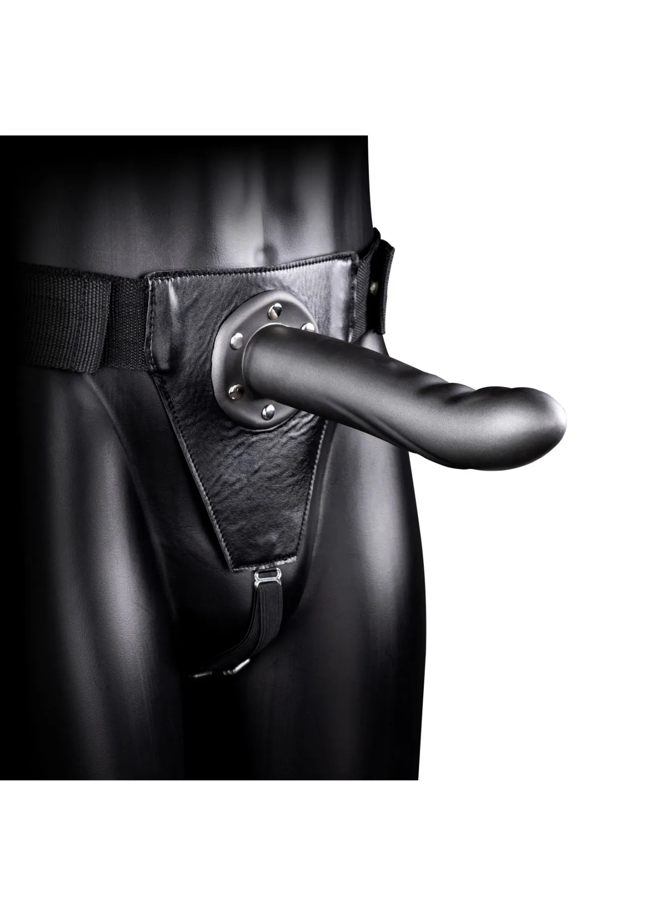 страпон фаллопротез с ребристой подкрученной фактурой без мошонки - 8'' / 20 см в Краснодаре