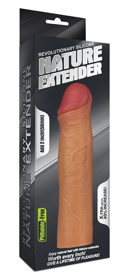 насадка на член lovetoy nature extender, телесная в Краснодаре