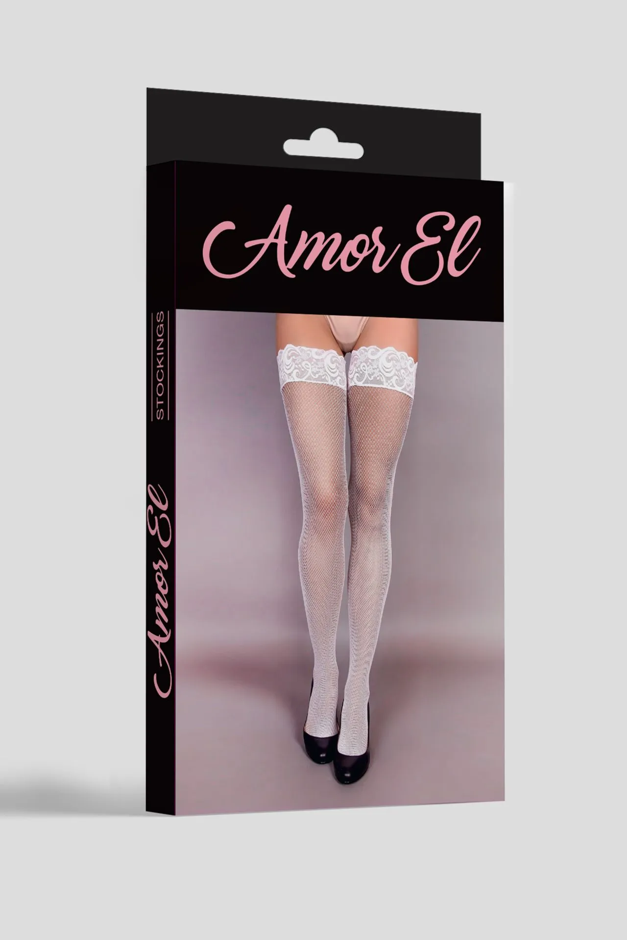 Эротическое чулки в мелкую сетку rosa vintage с рисунком сзади s/l белые в Краснодаре