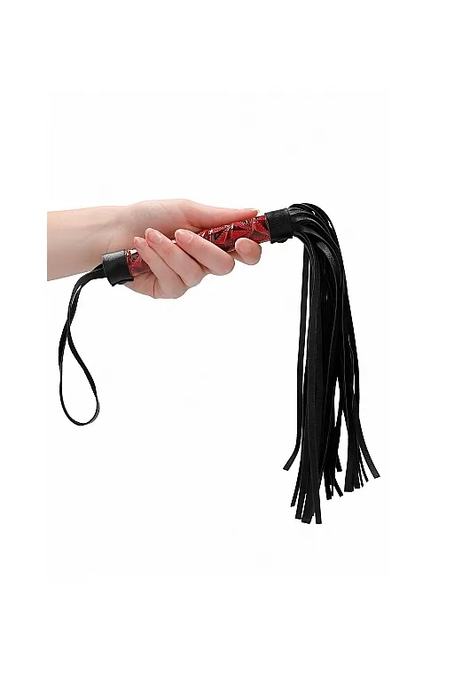 многохвостая гладкая плеть (флогер) luxury whip в Краснодаре