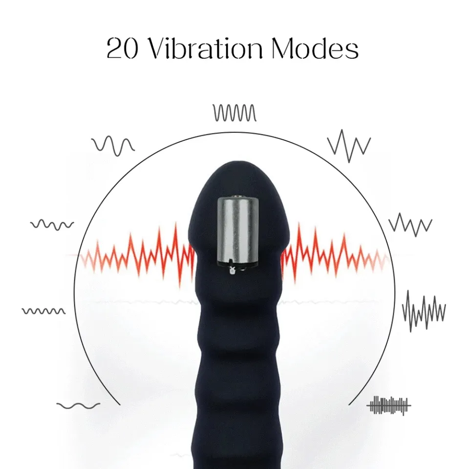 вибратор силиконовый черный 18х3,5,20 скоростей вибрации 47523-mm в Краснодаре