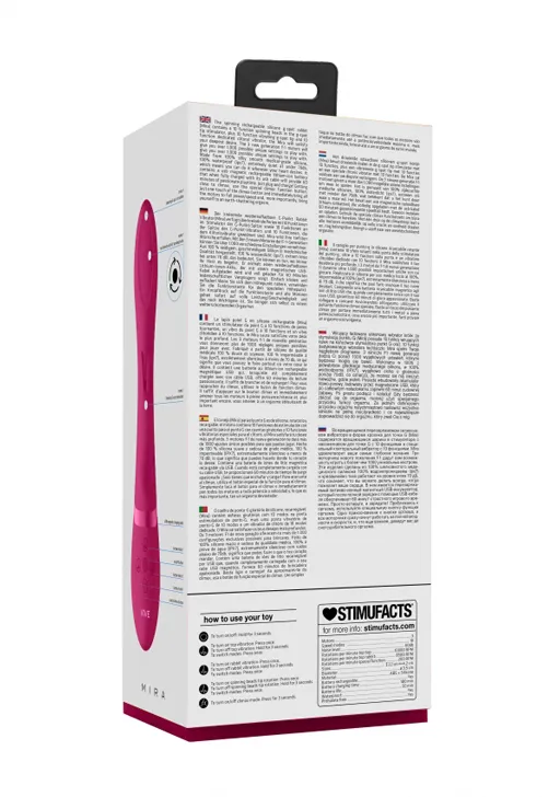 вибромассажер кролик mira с функциями "ротация" и "мгновенный оргазм" в Краснодаре