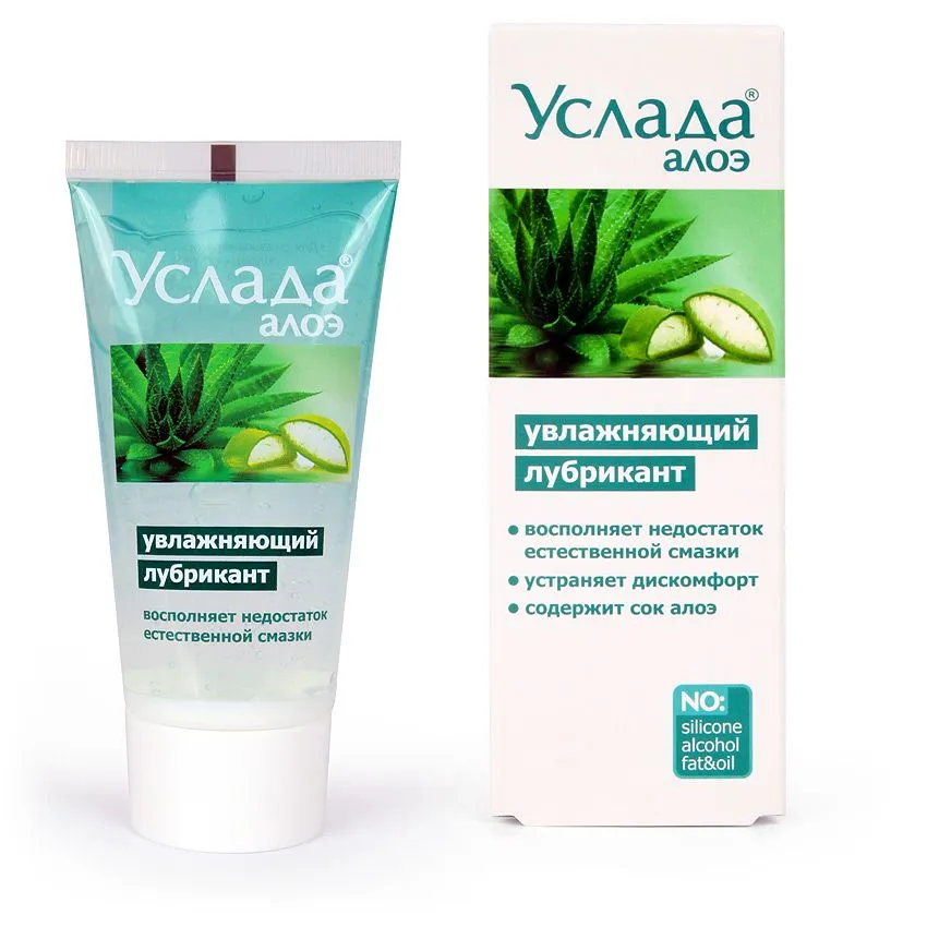 Лубрикант увлажняющий Услада алоэ, 60 г