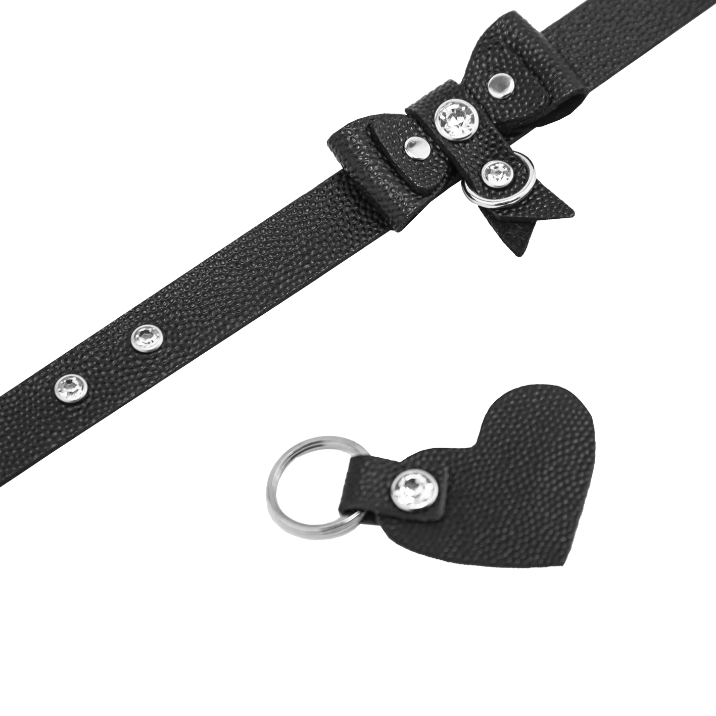 чокер бабочка со стразами, чёрный в Краснодаре