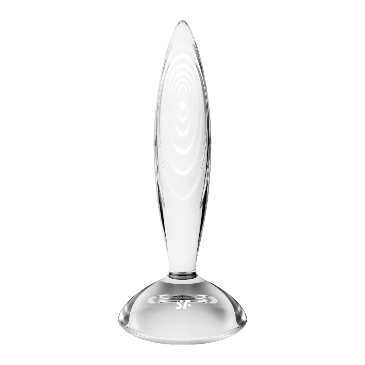 стеклянный фаллоимитатор satisfyer sparkling crystal (прозрачный) в Краснодаре