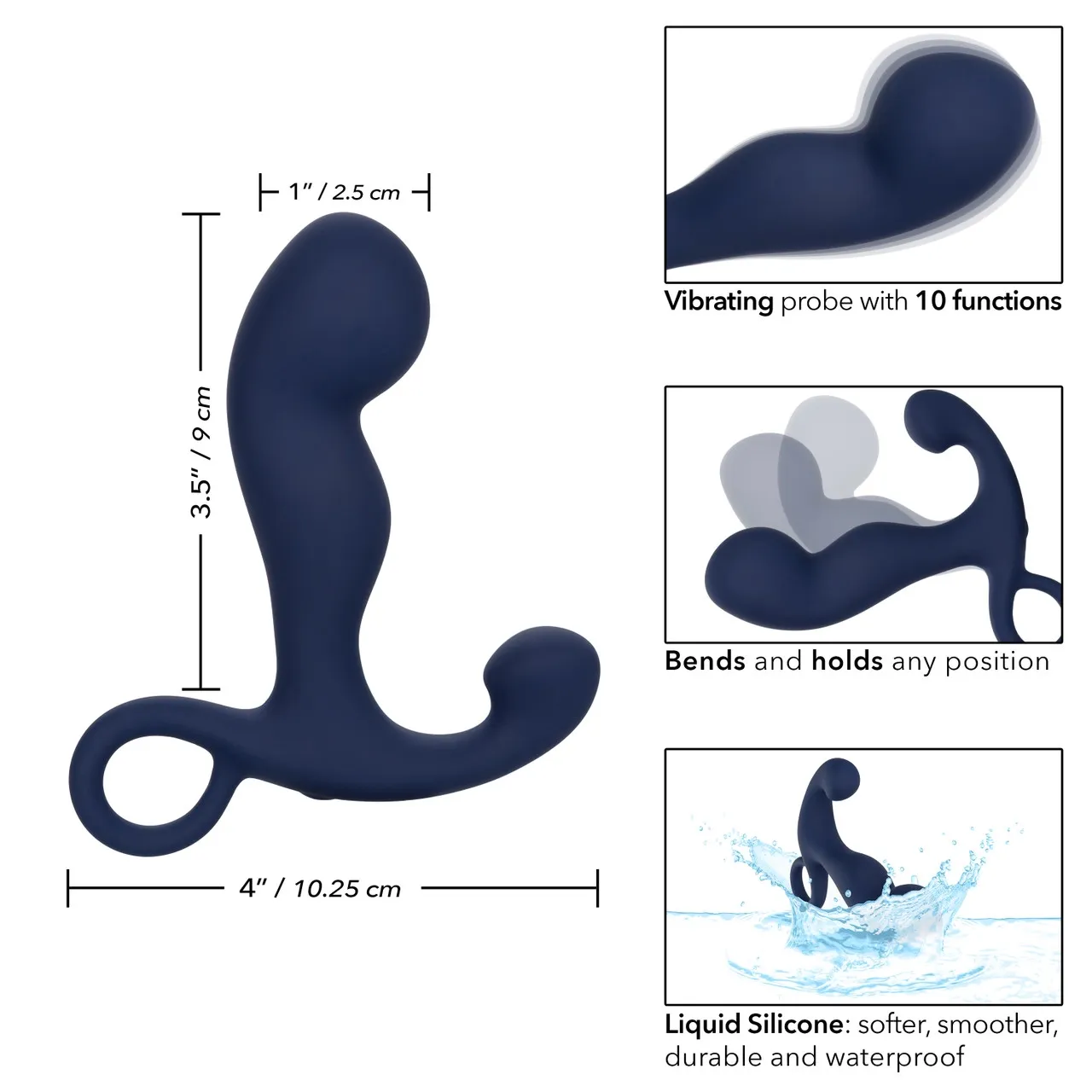 вибромассажер viceroy rechargeable command probe в Краснодаре