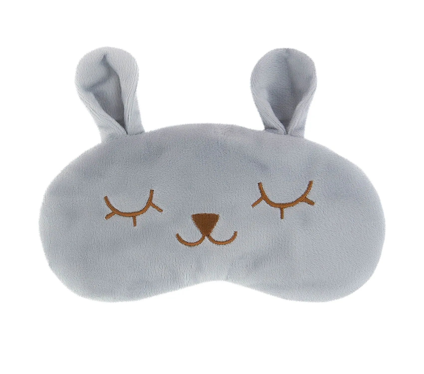 маска для сна kawaii factory зайка, серая в Краснодаре