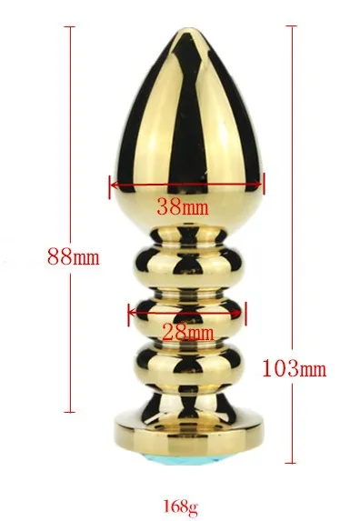 пробка металл фигурная золото с синим стразом 10,3х3,8см 47424-3mm в Краснодаре
