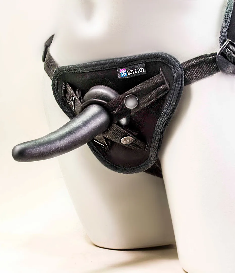 страпон с двумя насадками uni strap 7" harness best of al 532303ru в Краснодаре