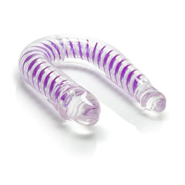 фаллоимитатор двойной california exotic novelties art deco ac-dc, фиолетовый в Краснодаре