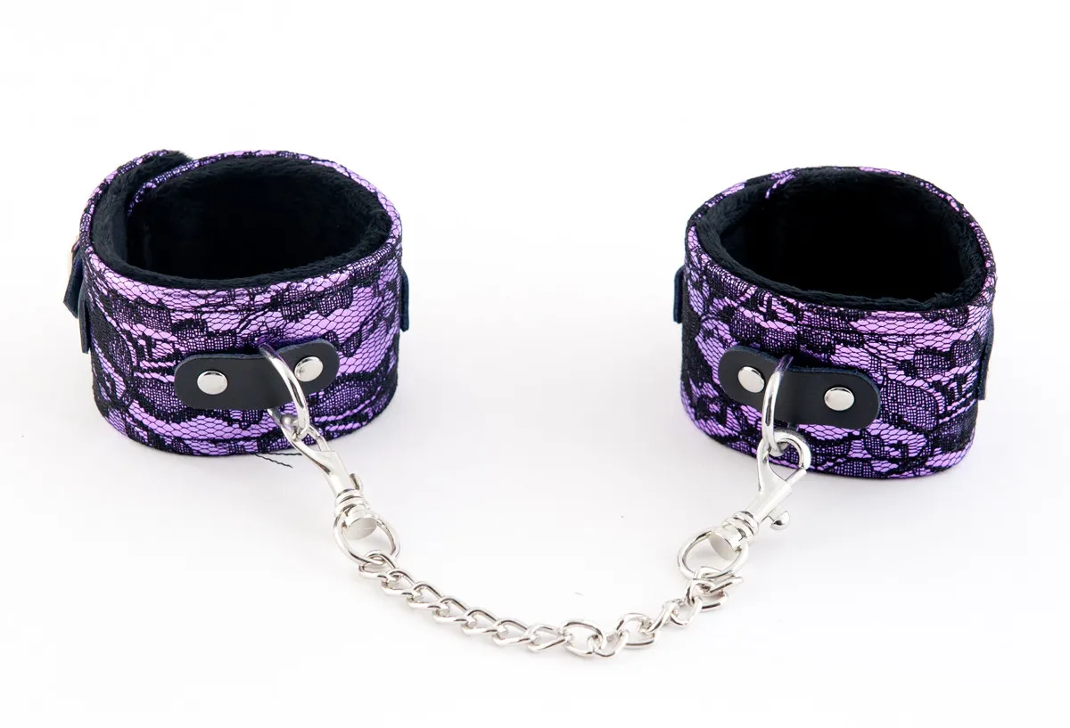 кружевные поножи toyfa marcus, пурпурный, 46 см в Краснодаре